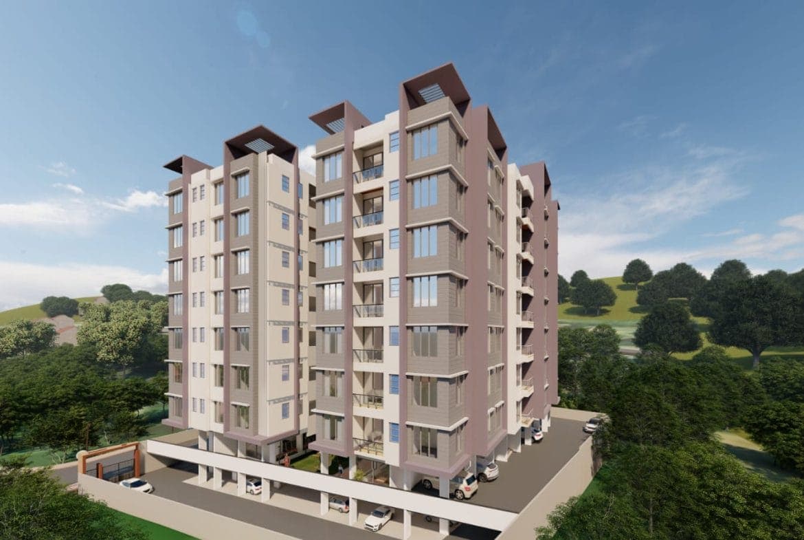 Modern 3 bedroom apartment. Nakuru-milimani