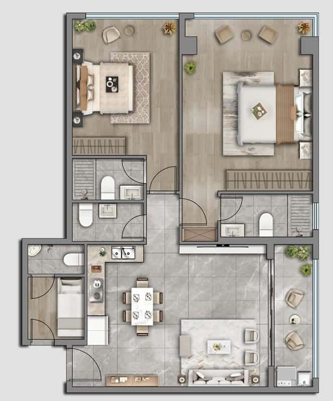 Apartments 3 BEDROOM APARTMENT IN WESTLANDS + SQ thumbnail 3