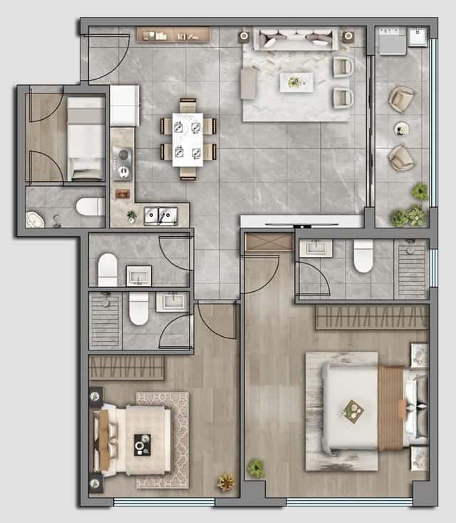 Apartments 3 BEDROOM APARTMENT IN WESTLANDS + SQ thumbnail 7