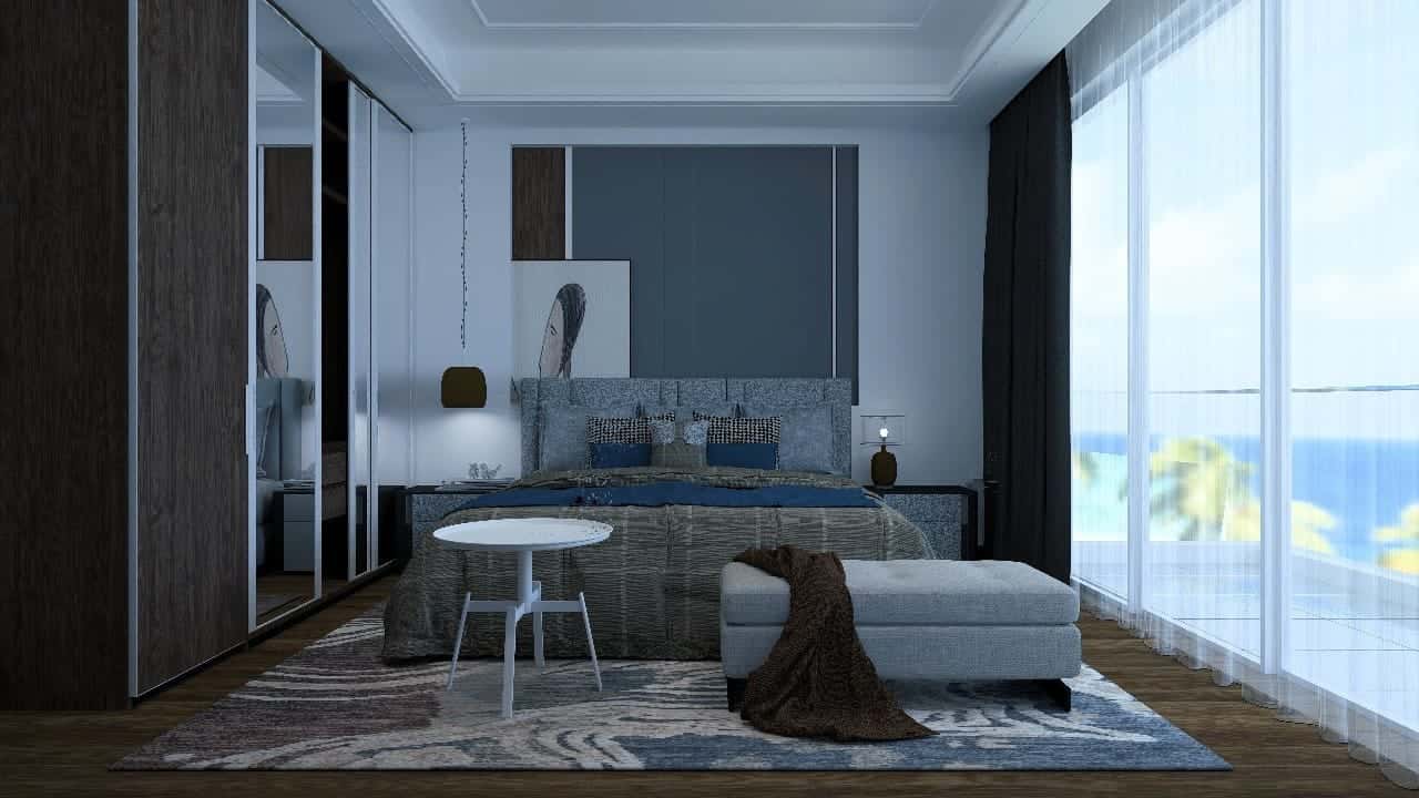 Modern 2 bedroom apartment thumbnail 6