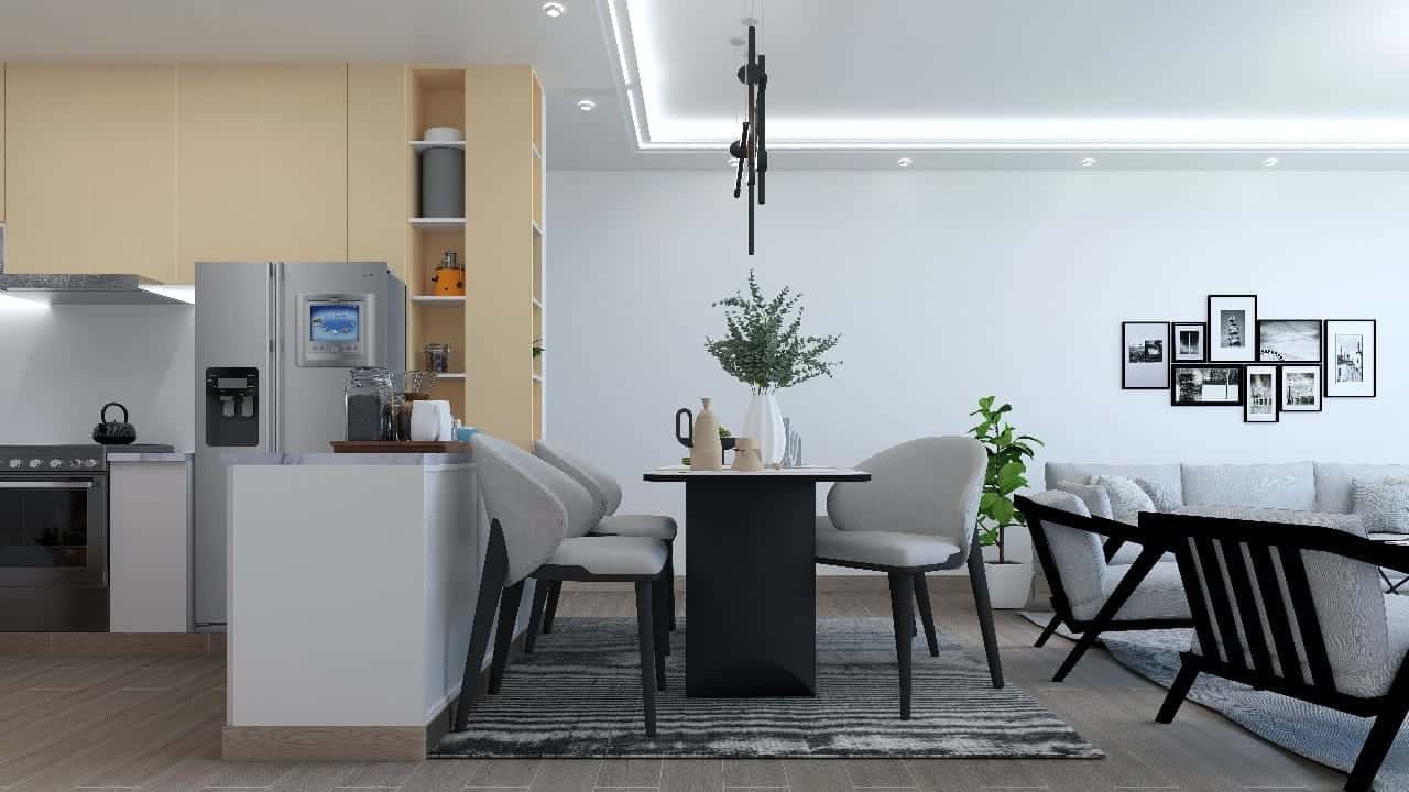 Modern 2 bedroom apartment thumbnail 7